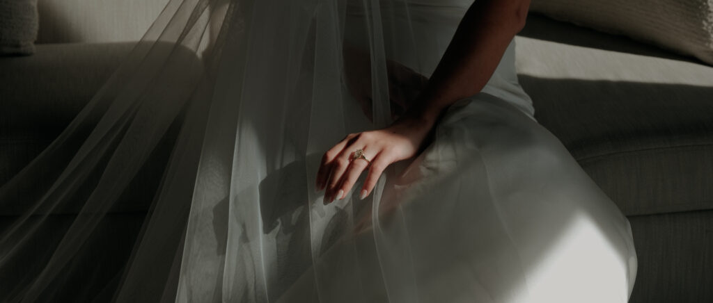 Videography for Wedding Dallas | Austin Wedding Videography | Molly and Oliver | - Close up of Molly's ring on her hand