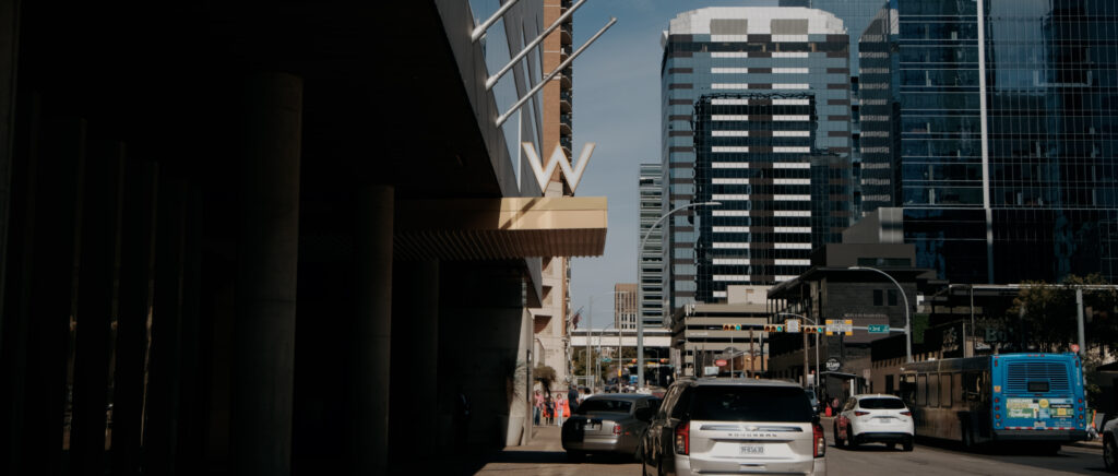 Videography for Wedding Dallas | Austin Wedding Videography | Molly and Oliver | - Outside of the W Hotel in Austin