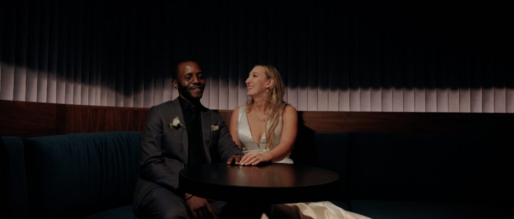 Videography for Wedding Dallas | Austin Wedding Videography | Molly and Oliver | - Oliver and Molly enjoying the hotel speakeasy at the end of reception