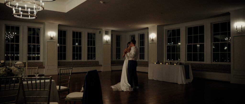 Videography for Wedding Dallas | Tegan and Dayd | - Crazy Water Hotel Wedding Video - bride and groom sharing one final dance as the night ends